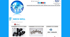 Desktop Screenshot of mechwellfittings.com